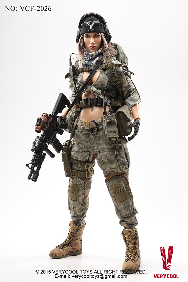 verycool新品:acu迷彩女射击手(vcf-2026)